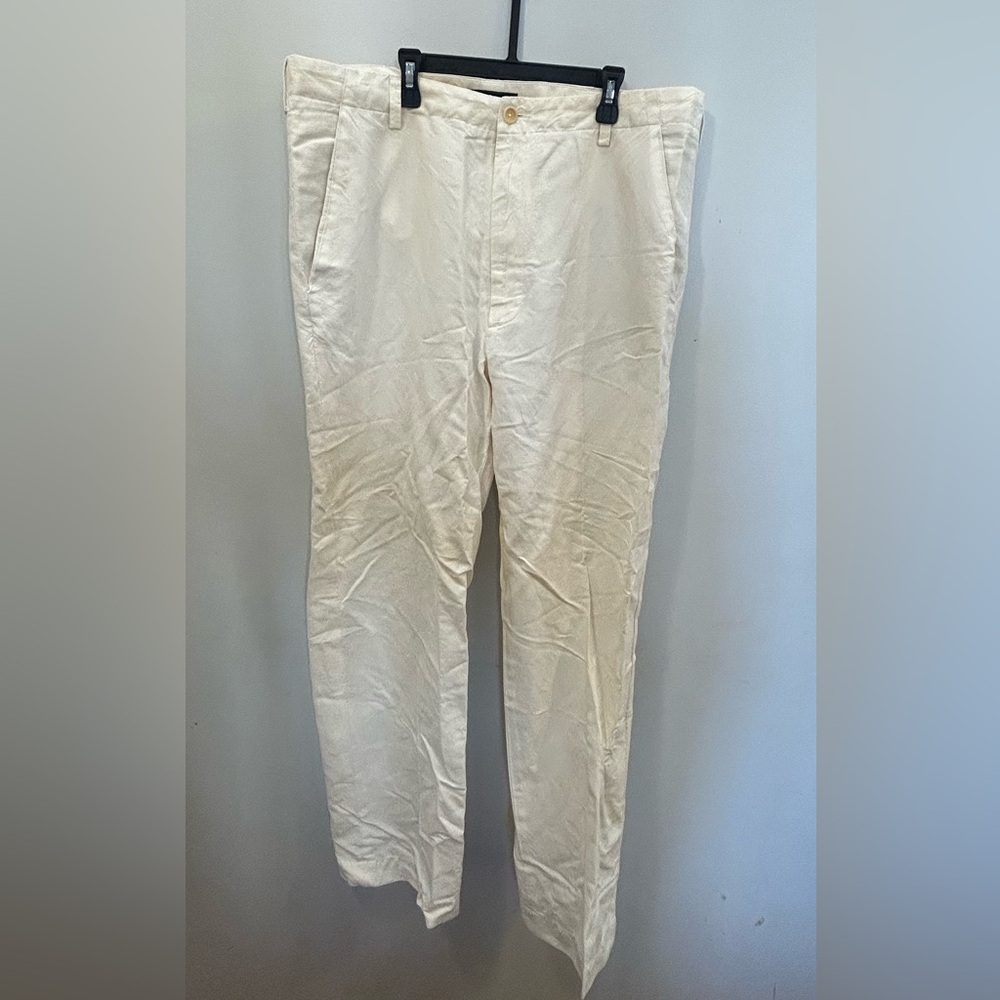 Banana Republic Men's Off-White Chinos